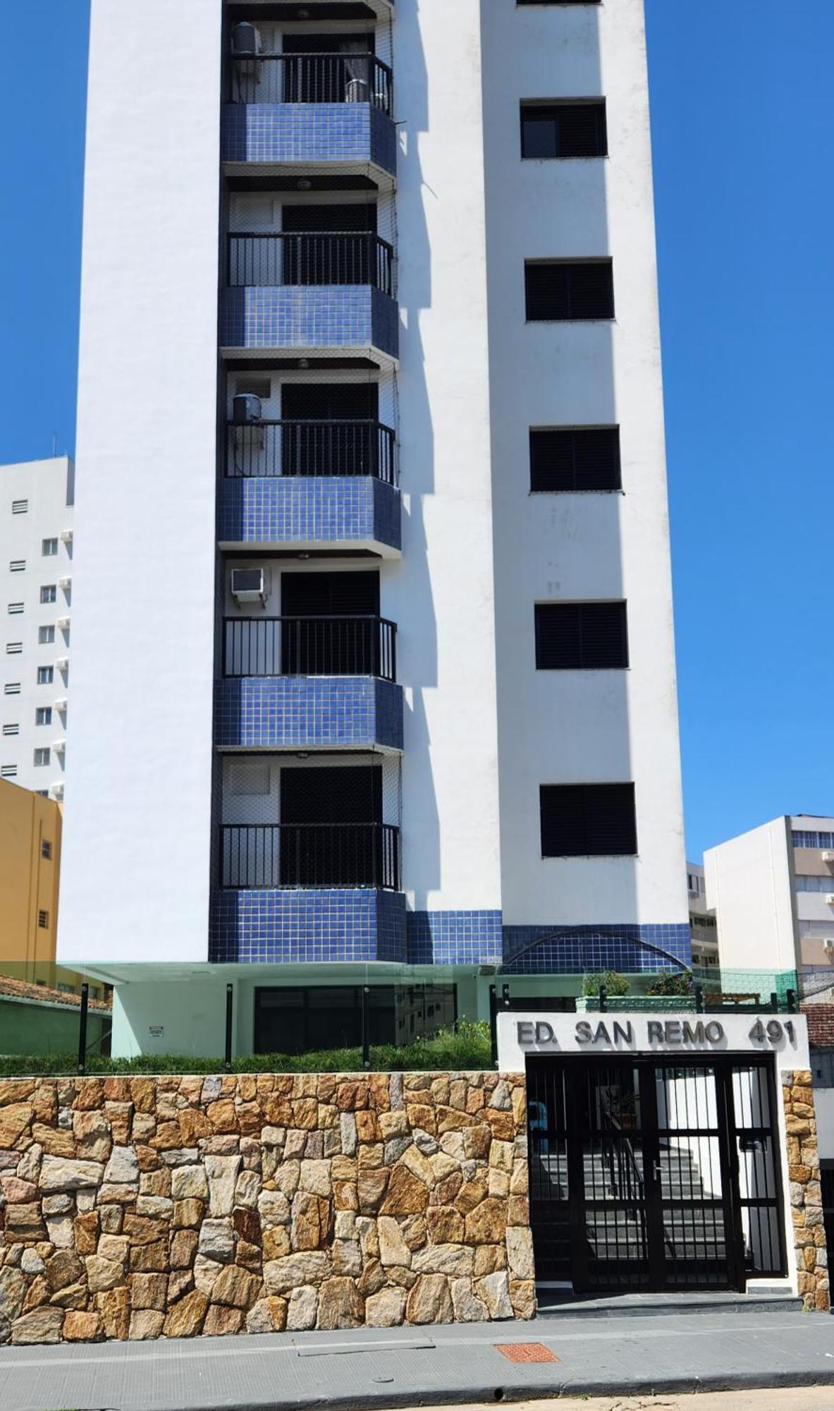 San Remo Apartamento Praia Do Tombo Guaruja Ngoại thất bức ảnh